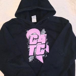5/$60 or 2/$25 CHEER HOODIES 💙 black cheer for the cure 2016 event hoodie